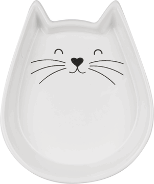 ELOY,miska dla zwierząt, w kształcie kotka,przód