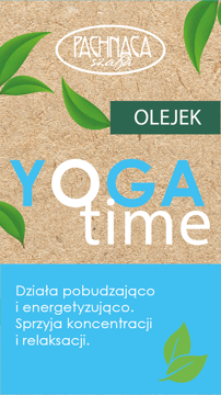 PACHNĄCA SZAFA,olejek eteryczny Yoga Time,przód