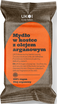 UKOI,mydło w kostce z olejem arganowym,przód