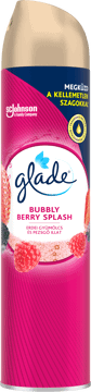 GLADE,odświeżacz powietrza w aerozolu Bubbly Berry Spalsh,przód