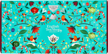 ENGLISH TEA SHOP,kalendarz adwentowy z herbatami,przód