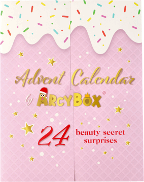 ARCYBOX,kalendarz adwentowy dla dziewczynki,przód