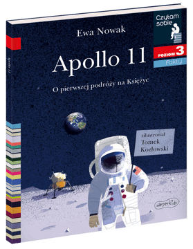 HARPERCOLLINS,E. Nowak Apollo 11 - O pierwszej podróży na Książyc,przód