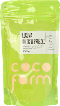 COCO FARM,lucuma owoc w proszku ,przód