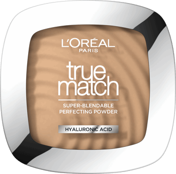 L'ORÉAL PARIS,puder do twarzy D.3/W.3 Golden Beige,przód