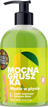 FARMONA TUTTI FRUTTI,mydło w płynie, gruszka i żurawina,przód