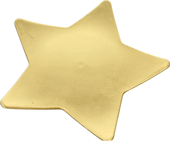 ELOY CHRISTMAS,talerz plastikowy złoty, 24 cm,przód