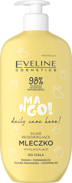 EVELINE COSMETICS,mleczko do ciała wygładzające, silnie regenerujące,przód
