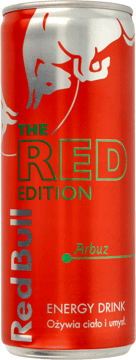RED BULL,Energy Drink The Red Edition Arbuz,przód