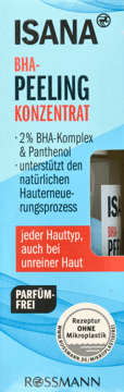 ISANA,peeling-koncentrat do twarzy z kwasem salicylowym,przód