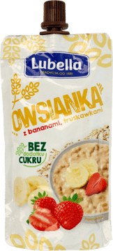 LUBELLA,owsianka banan, truskawka,przód