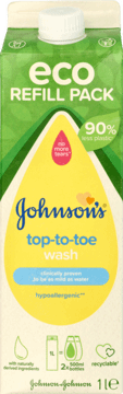 JOHNSON'S,płyn do mycia ciała i włosów dla dzieci,przód
