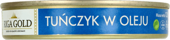 RIGA GOLD,tuńczyk w oleju ,przód