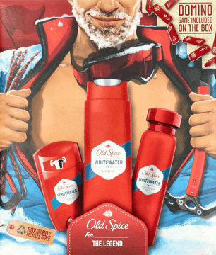 OLD SPICE, , zestaw Żel + dezodorant + spray, 1szt