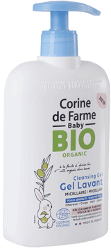 CORINE DE FARME,micelarny żel oczyszczający do ciała i włosów, BIO Organic,przód