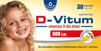 D-VITUM,witamina D 800 j.m.,przód
