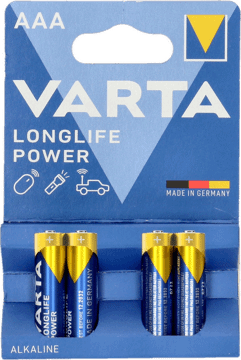 VARTA,baterie Longlife Power AAA,przód