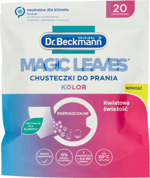 DR. BECKMANN,chusteczki do prania Kolor, Kwiatowa świeżość,przód