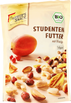 FARMER'S SNACK,mieszanka studencka z mango,przód