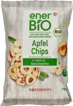 ENERBIO,chipsy jabłkowe,przód