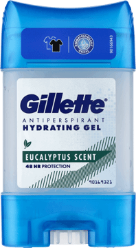 GILLETTE,antiperspirant żel eukaliptus,przód