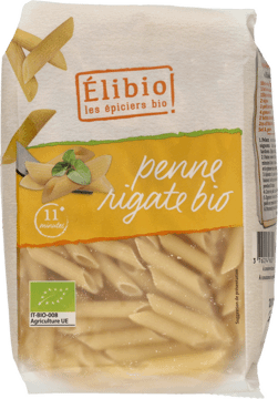 ELIBIO,makaron Penne, eko,przód