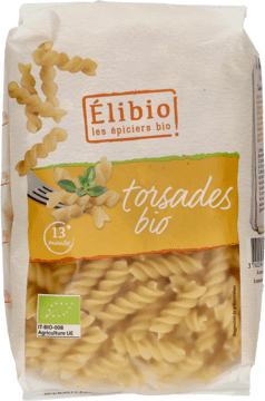 ELIBIO,makaron Świderki, eko,przód