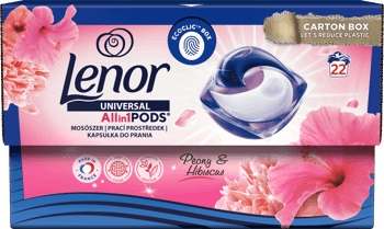 LENOR,kapsułki do prania Universal, Peony & Hibiscus,przód