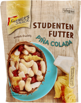 FARMER'S SNACK,mieszanka studencka pina colada,przód
