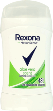 REXONA,antyperspirant w sztyfcie dla kobiet, aloe vera scent,przód
