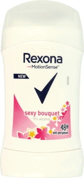REXONA,antyperspirant w sztyfcie Sexy Bouquet,przód