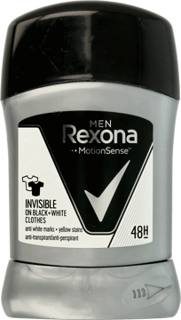 REXONA MEN,antyperspirant w sztyfcie Black+White,przód
