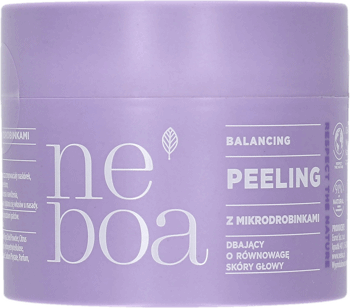 NEBOA,peeling do skóry głowy z mikrodrobinkami,przód