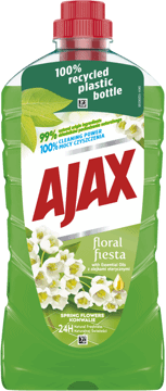 AJAX,uniwersalny płyn do czyszczenia Konwalie,przód