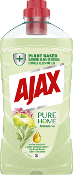 AJAX,antybakteryjny płyn do czyszczenia, szałwia i kwiat jabłoni,przód