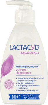 LACTACYD,płyn do higieny intymnej, łagodząca podrażnienia,przód