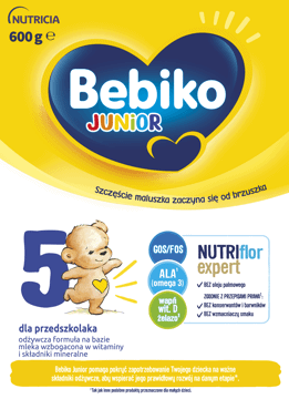 BEBIKO,formuła na bazie mleka dla przedszkolaka, 5,przód