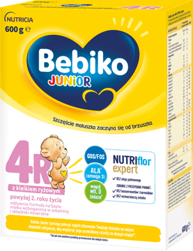 BEBIKO,odżywcza formuła na bazie mleka dla dzieci po 24 m-cu, 4R,kompozycja-1