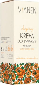VIANEK,krem do twarzy odżywczy, każdy rodzaj cery, na dzień,kompozycja-1
