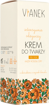 VIANEK,krem do twarzy intensywnie odżywczy, każdy rodzaj cery, na noc,kompozycja-1