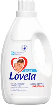 LOVELA,płyn do prania ubranek dziecięcych kolorowych,przód