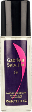 GABRIELA SABATINI,dezodorant w naturalnym spray'u dla kobiet,przód