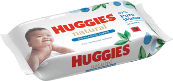 HUGGIES,chusteczki nawilżane biodegradowalne,kompozycja-1