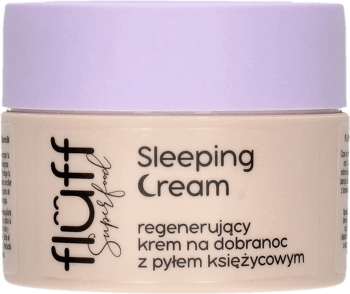 FLUFF,krem do twarzy regenerujący, na noc,przód