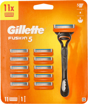 GILLETTE,maszynka do golenia 5-ostrzowa, z wymiennymi wkładami, dla mężczyzn,przód