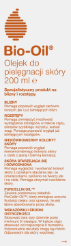 BIO-OIL,olejek do pielęgnacji skóry na blizny i rozstępy,przód