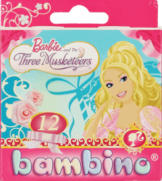 ST. MAJEWSKI,kredki, Barbie 12 kolorów,przód