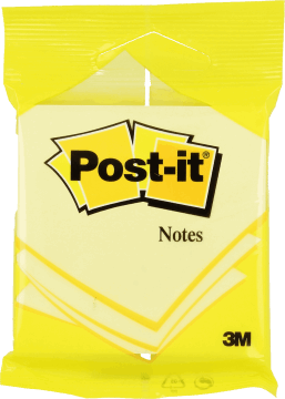 3M POST-IT,karteczki samoprzylepne,przód