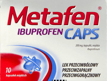 METAFEN,lek przeciwbólowy, przeciwzapalny przeciwgorączkowy,przód