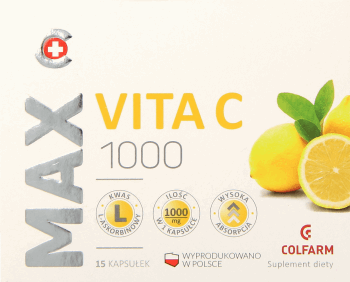 COLFARM,suplement diety Vita C 1000,przód